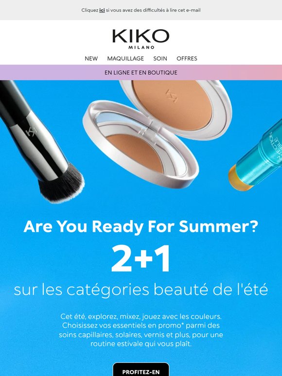 2+1 sur les tendances beauté du moment ☀️