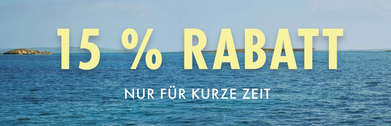 15 % RABATT