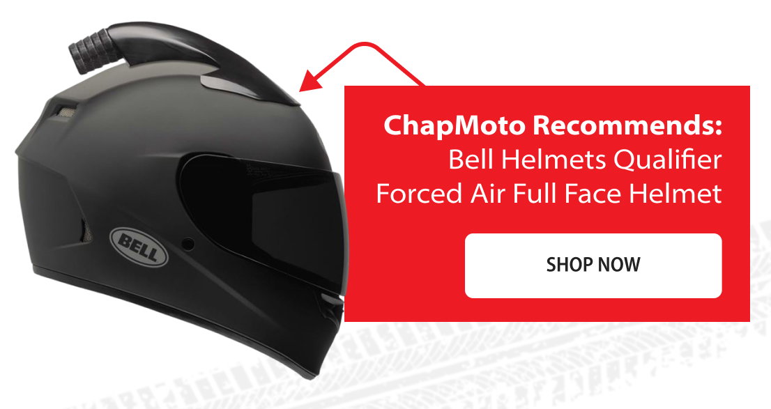 ChapMoto Recommends: Bell Helmets Qualifier Forced Air Full Face Helmet