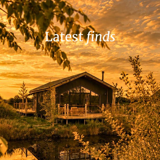 Latest finds - waterfront cabins, sea views and amazing refurbs