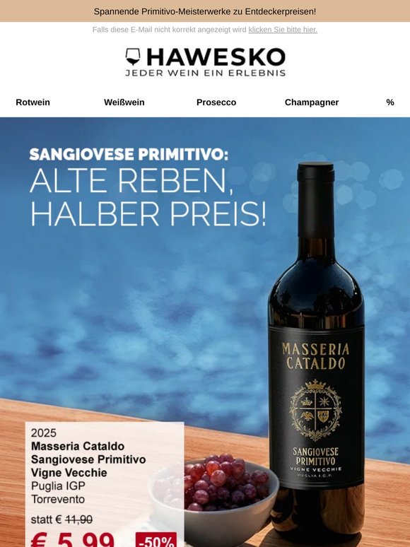 Primitivo Pur: Große Auswahl, kleine Preise!