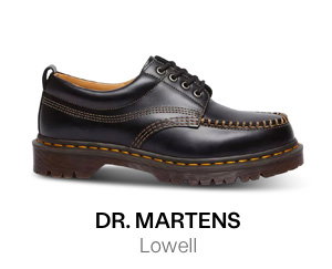 Dr. Martens Men's Lowell Shoes in Black