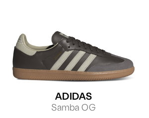 adidas Men's Samba OG Sneakers in Brown/Taupe