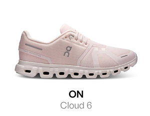 On Women's Cloud 6 Athletic Sneakers in Light Pink