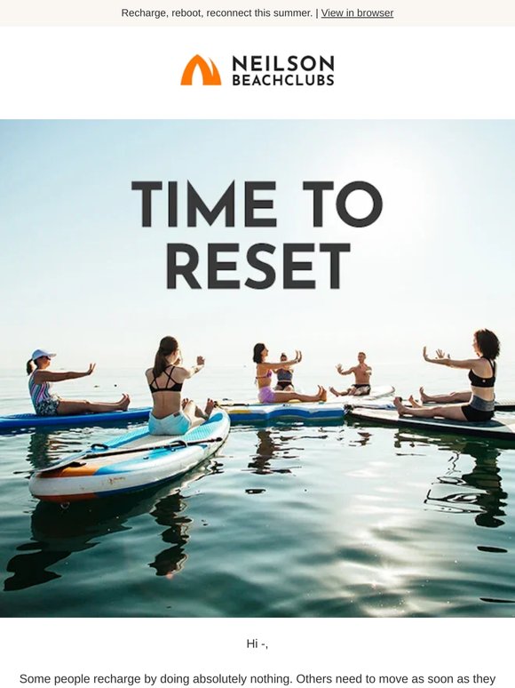 Discover the Beach Club balance from £759pp