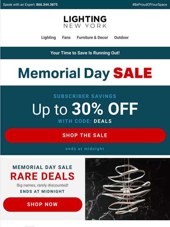 FINAL HOURS ⏰ Save Up to 30% Off Before These Deals are Gone!
