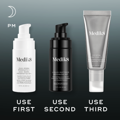 Exo-PDRN Prismatic+ & Liquid Peptides Advanced MP & Crystal Retinal