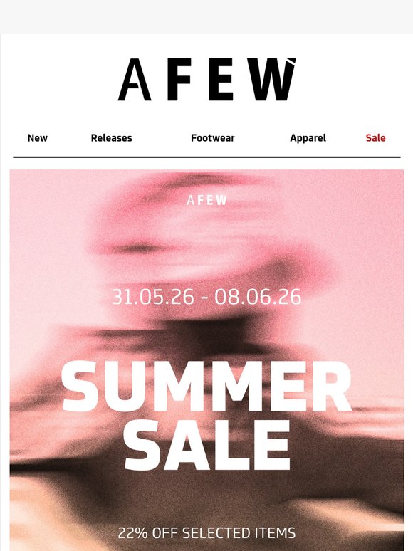 ☀️ Summer Sale: 22% off selected items 👟 | SUM22
