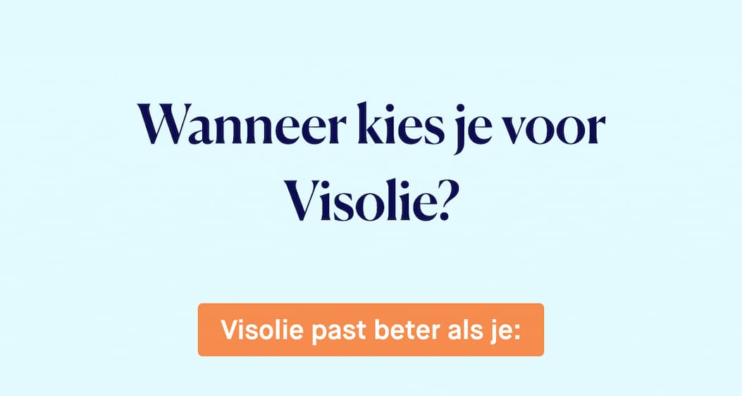 Visolie past beter als je: Een hogere dosering omega 3 wilt | Op zoek bent naar de voordeligste keuze