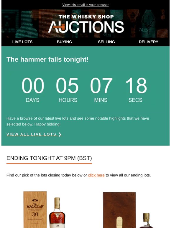 The hammer falls tonight!