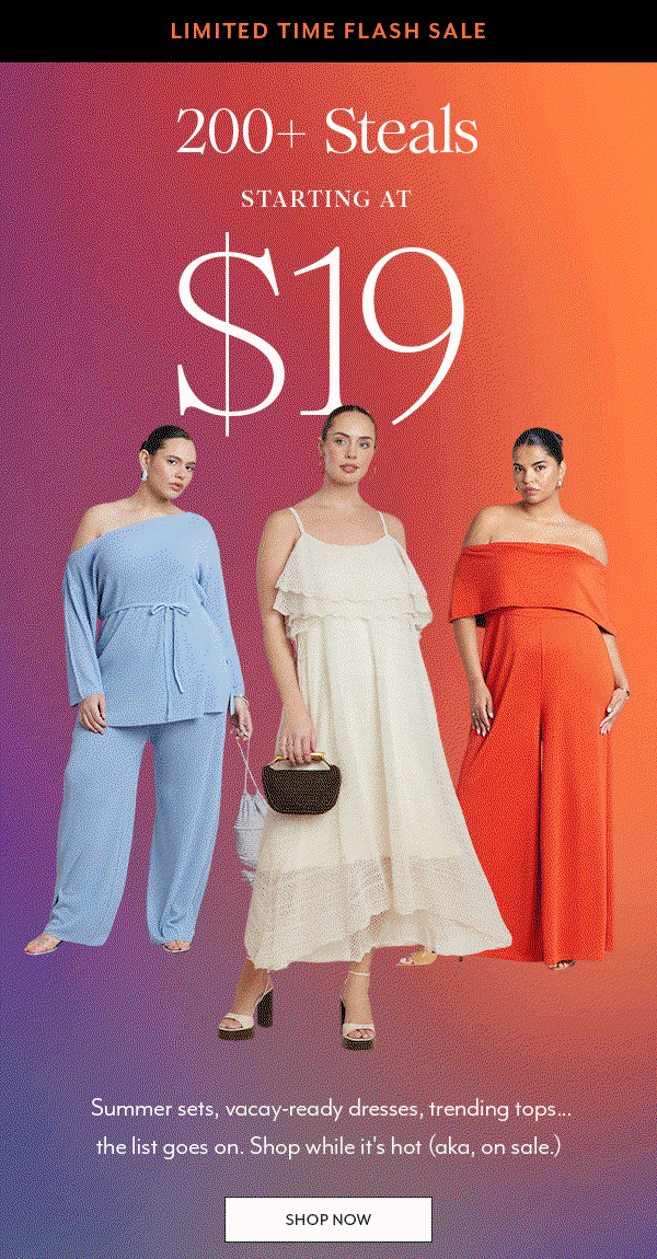 200+ Steals Starting at $19