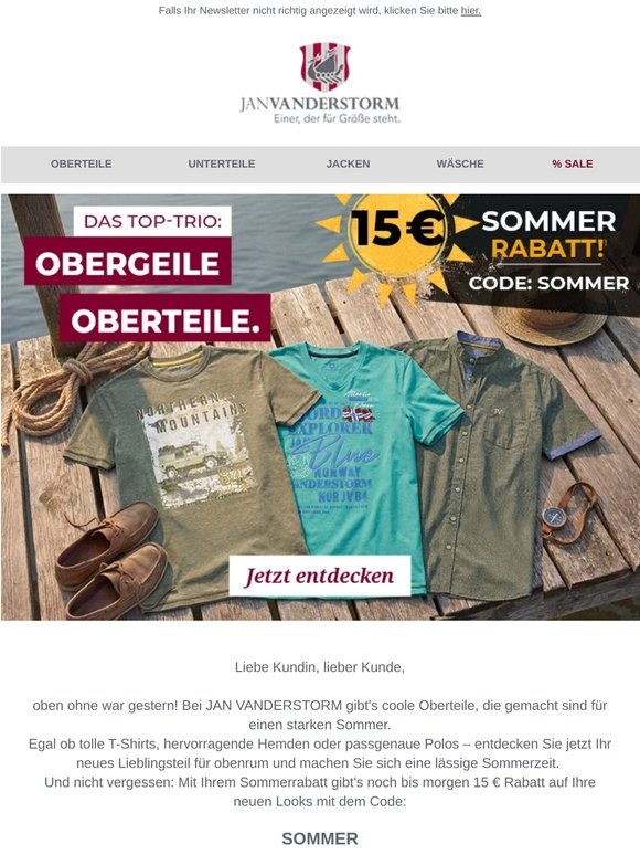 Mit Volldampf in den Sommer.