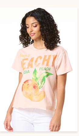 Shop Keep It Peachy Tee