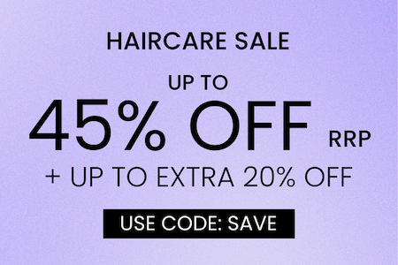 Haircare: up to 45% + Up to Extra 20% Off 