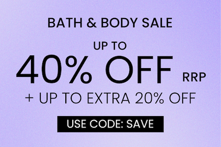 Bath & Body: up to 40% + Up to Extra 20% Off 