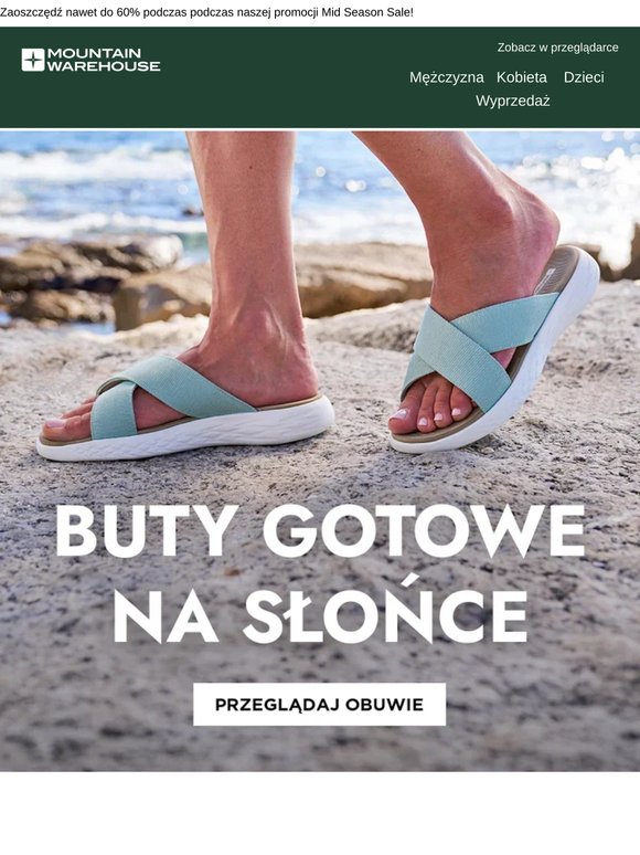 Odkryj obuwie letnie 🩴