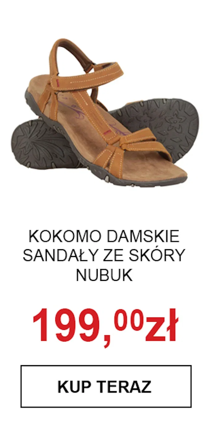 Kokomo damskie sandały ze skóry nubuk