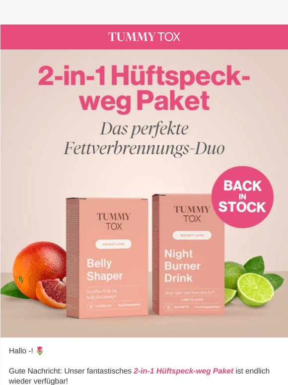 Achtung! Wieder verfügbar!