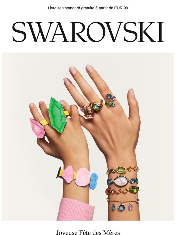 Swarovski vous souhaite une joyeuse Fête des Mères