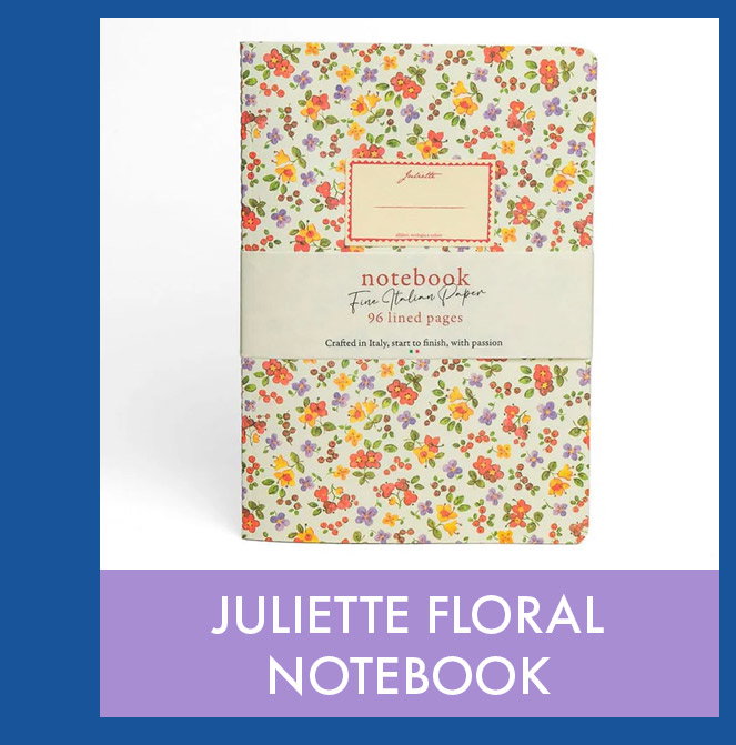 Juliette Floral Sewn A5 Notebook