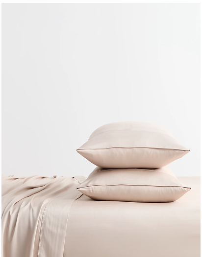 Laynie Viscose Bamboo Sheet Set - Pebble