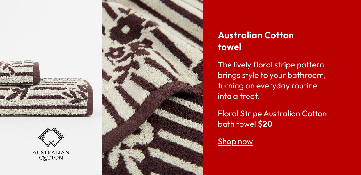 Australian Cotton towel