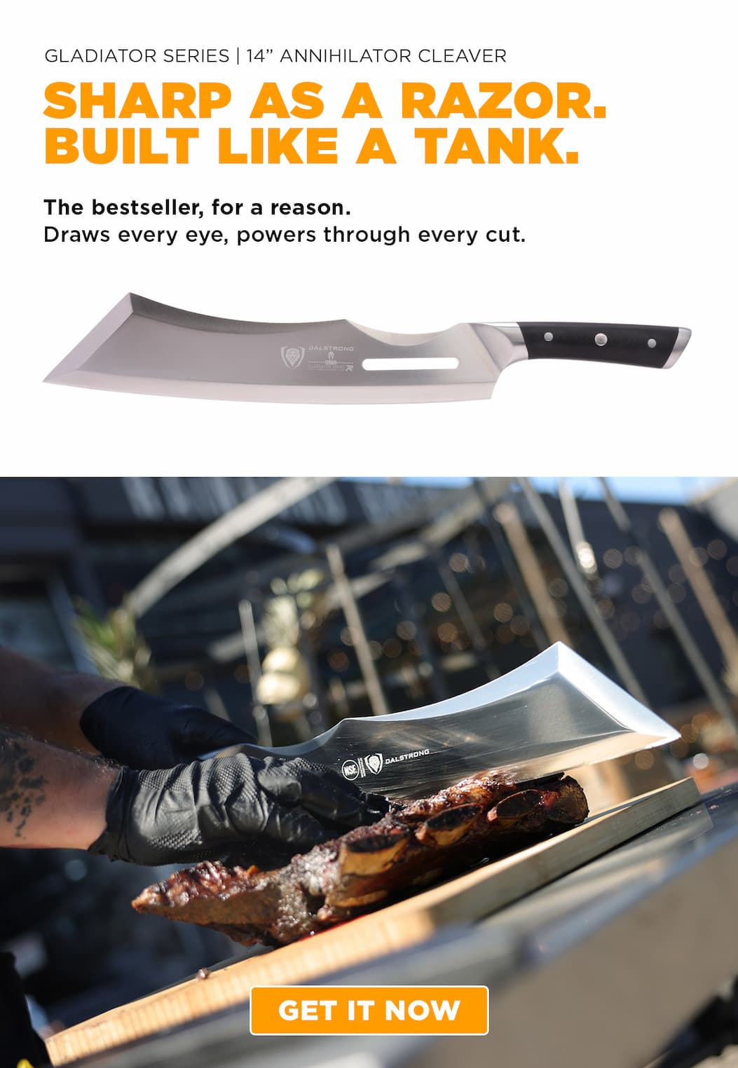 14" Annihilator Cleaver | Gladiator Series