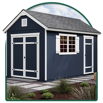 outdoor shed