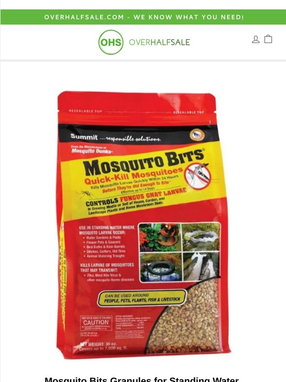 🦟 Stop Mosquitoes Before They Hatch 🌿