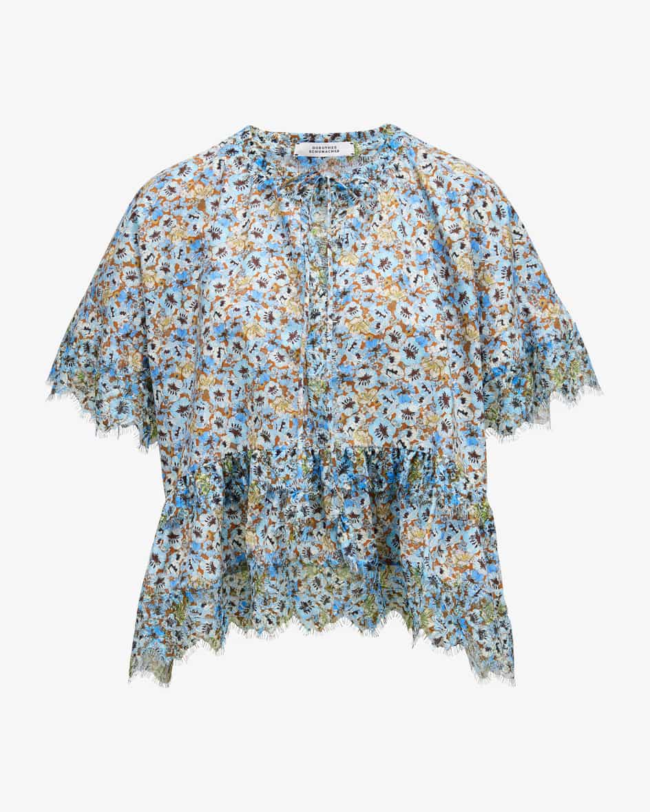Bluse Floral Volumes
