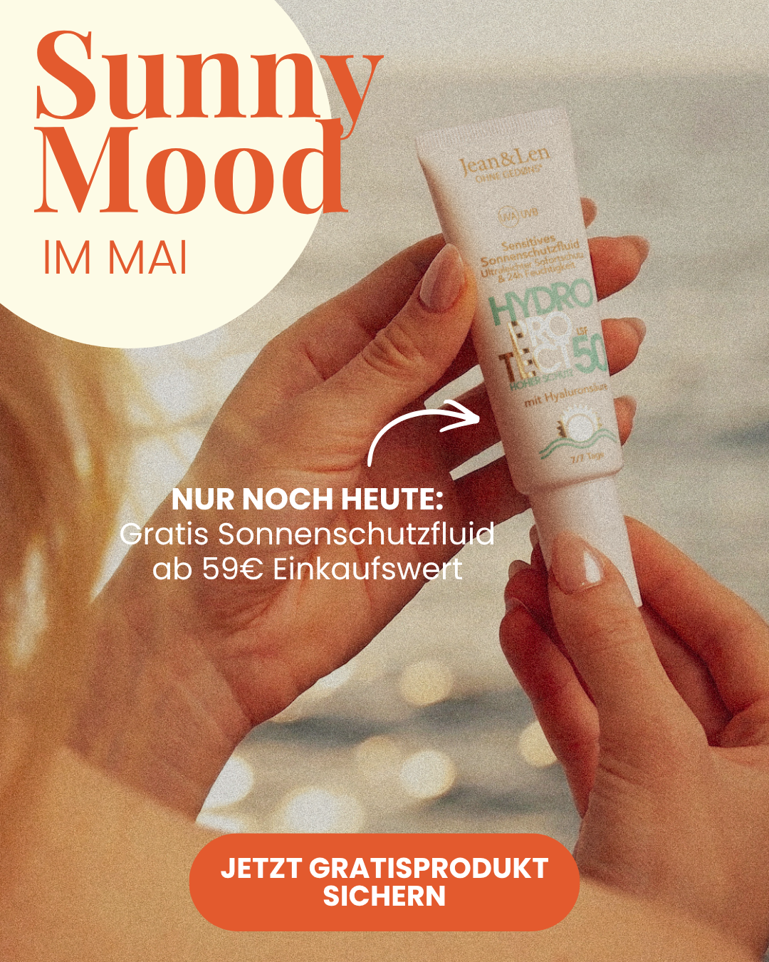 Gratis Sonnenschutzfluid