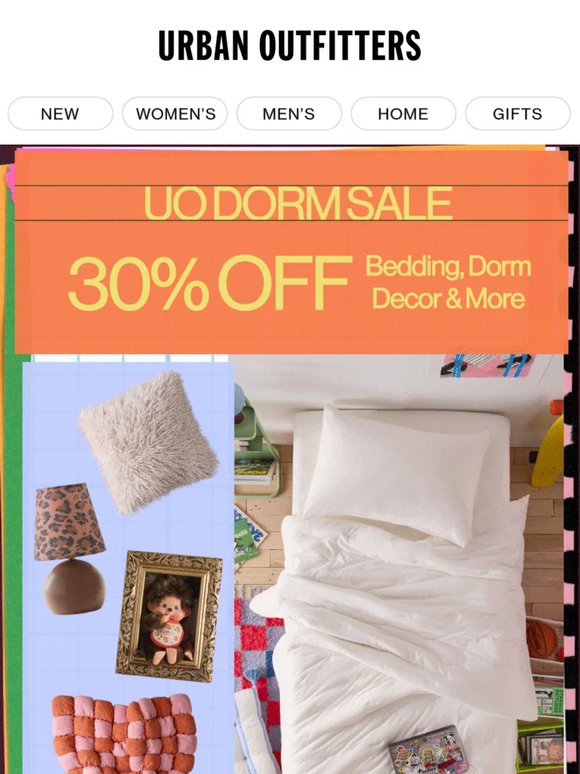 Dorm shopping, bestie? Here's 30% OFF →