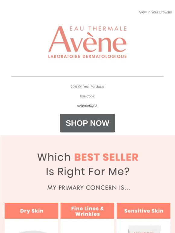 20% Off Your Purchase