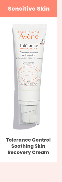 Sensitive Skin. Tolerance control soothing skin recovery cream