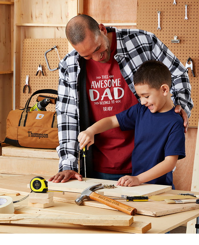 Custom Gifts, Built Just For Dad
