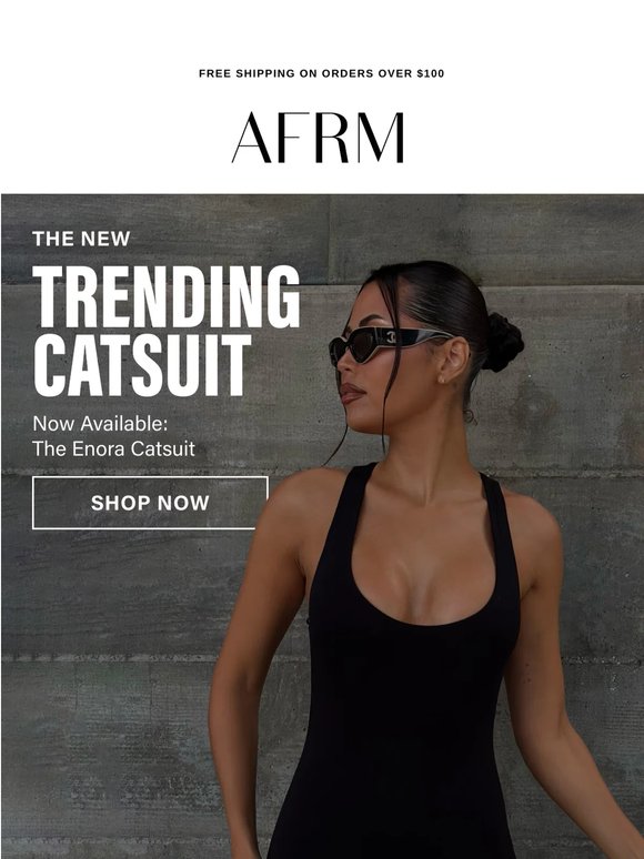 JUST IN: The New Trending Catsuit