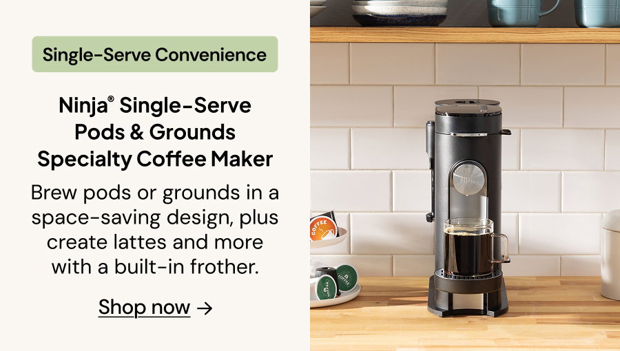 Ninja® Single-Serve Pods & Grounds Specialty Coffee Maker