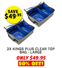 2x Plus Clear Top Bag - Large