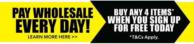 Pay Wholesale Every Day!