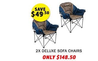 2 x Deluxe Sofa Chair