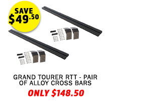 Grand Tourer RTT - Pair of Alloy Cross Bars