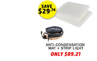 Anti-Condensation Mat + Strip Light
