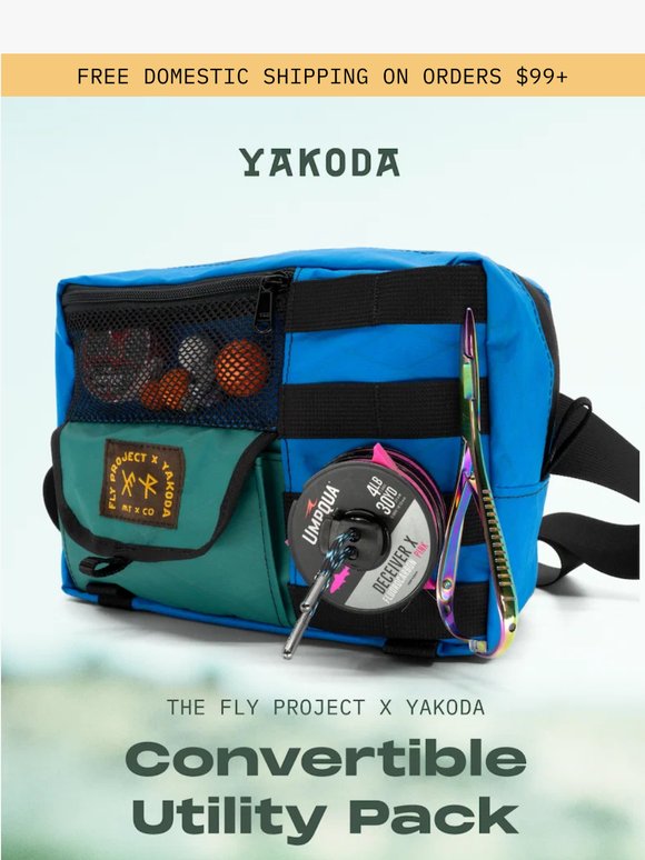 Meet the Fly Project x Yakoda Convertible Utility Pack