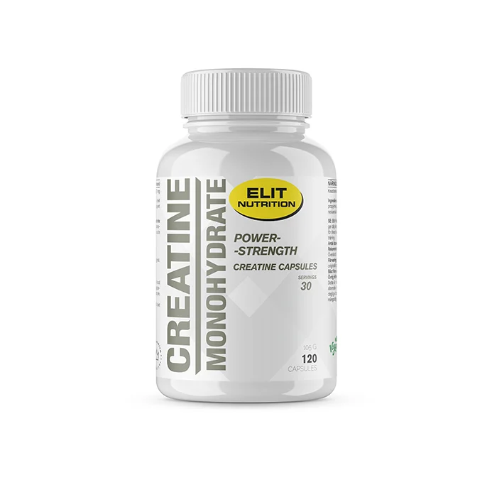 Elit Nutrition ELIT 100% Creatine Monohydrate 120 caps 