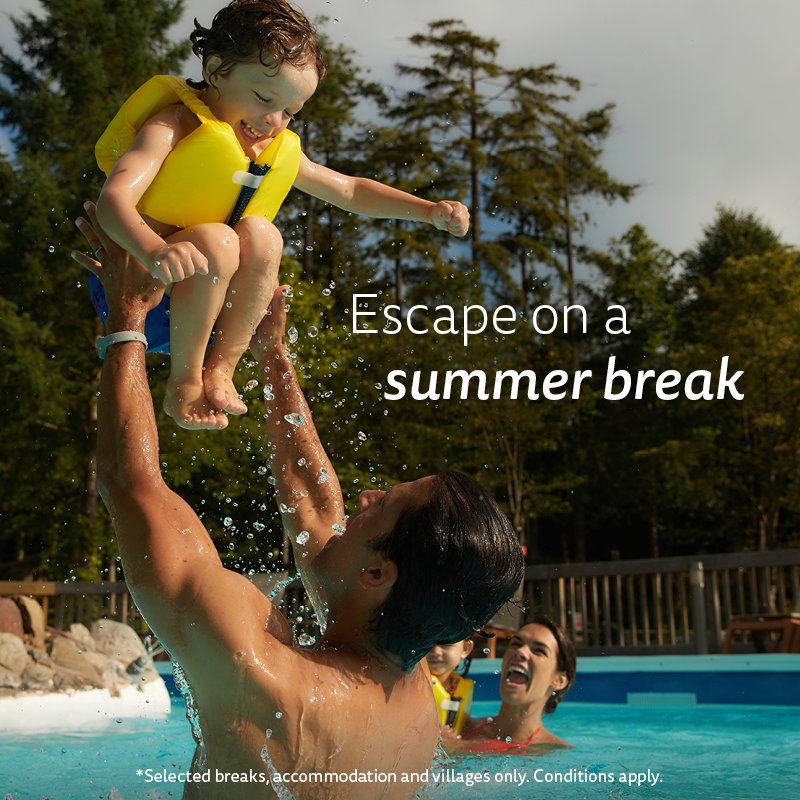 Escape on a summer break!