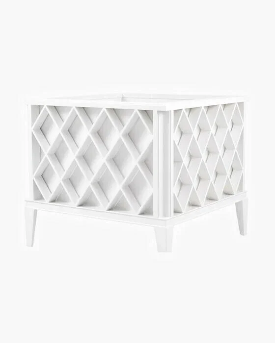 Ocean Club Planter Box White
