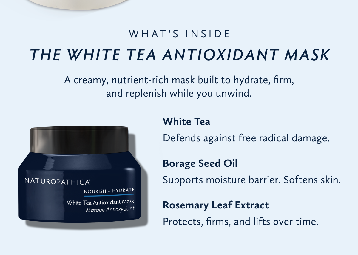 White Team Antioxidant Mask