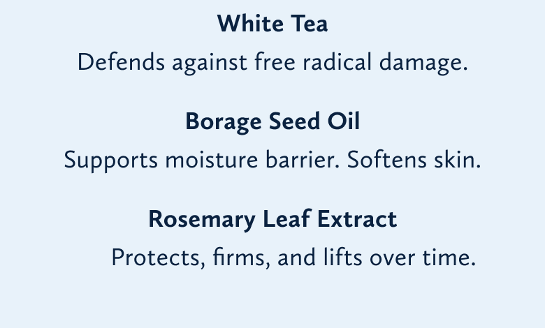 White Team Mask Ingredients