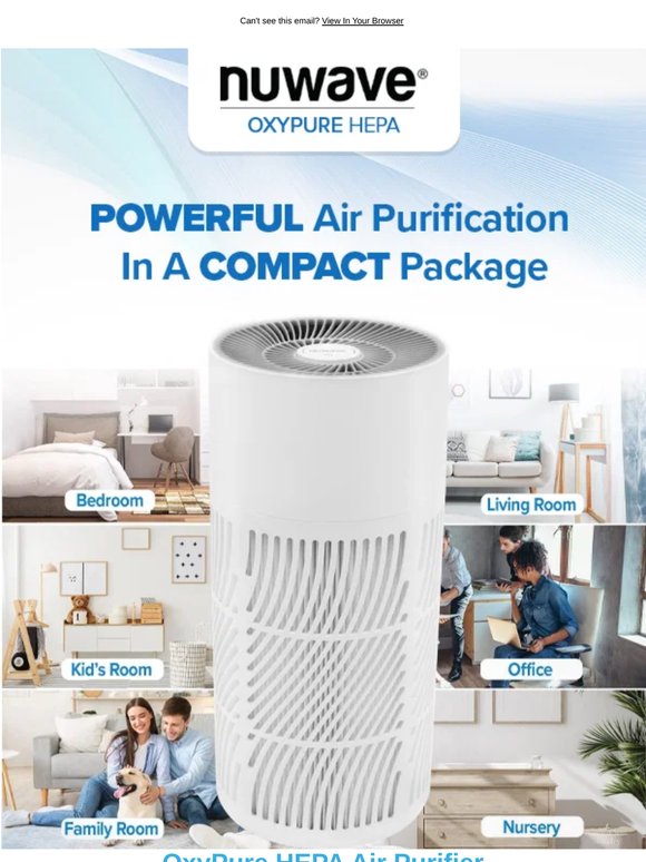This Air Purifier is Small But Powerful!