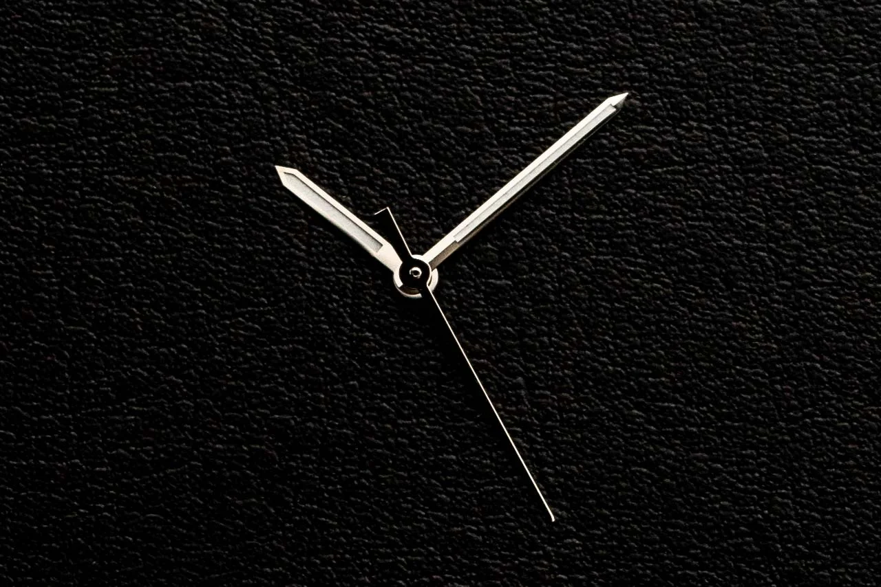 Mosel series Silver With Lume Watch Hands...